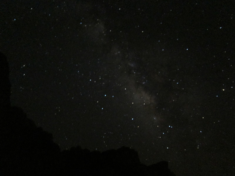 Night sky at Wadi Ram