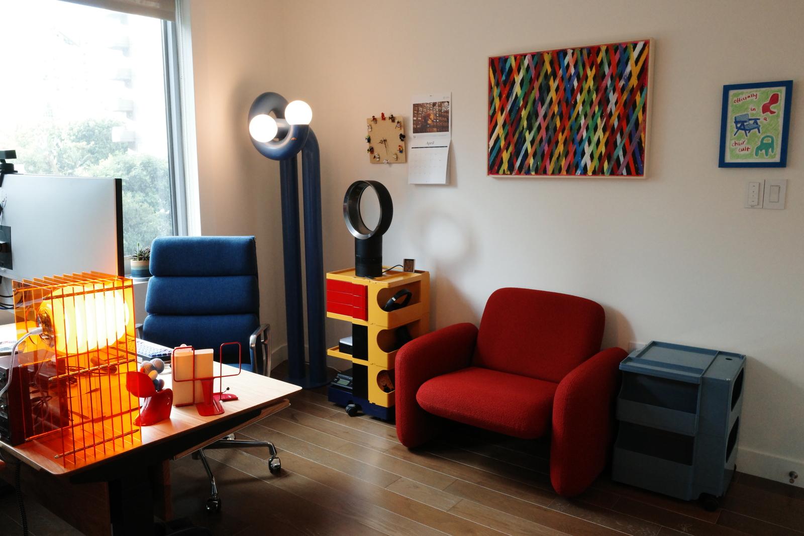 My side of the office