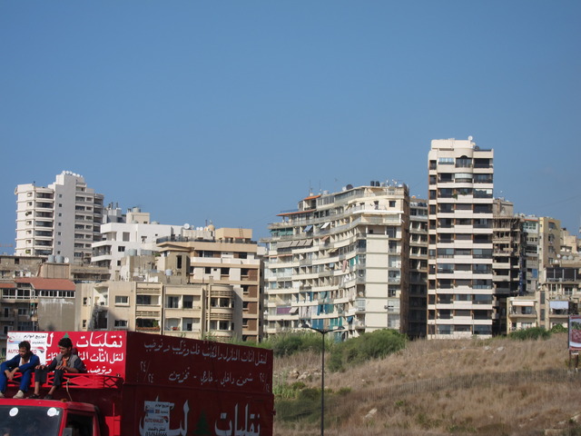 High rises near the sea