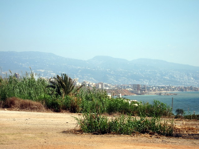 Beirut from the beach