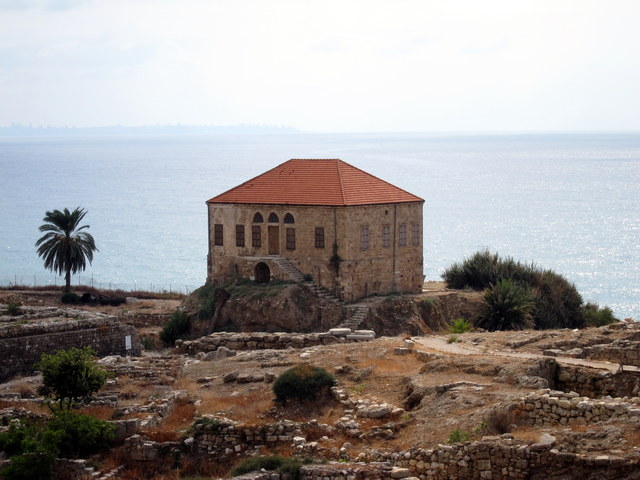 House against the sea