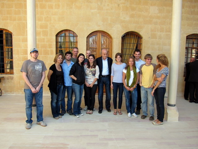 group picture with Jumblatt