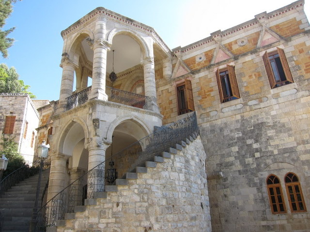 Jumblatt building with winding stairs